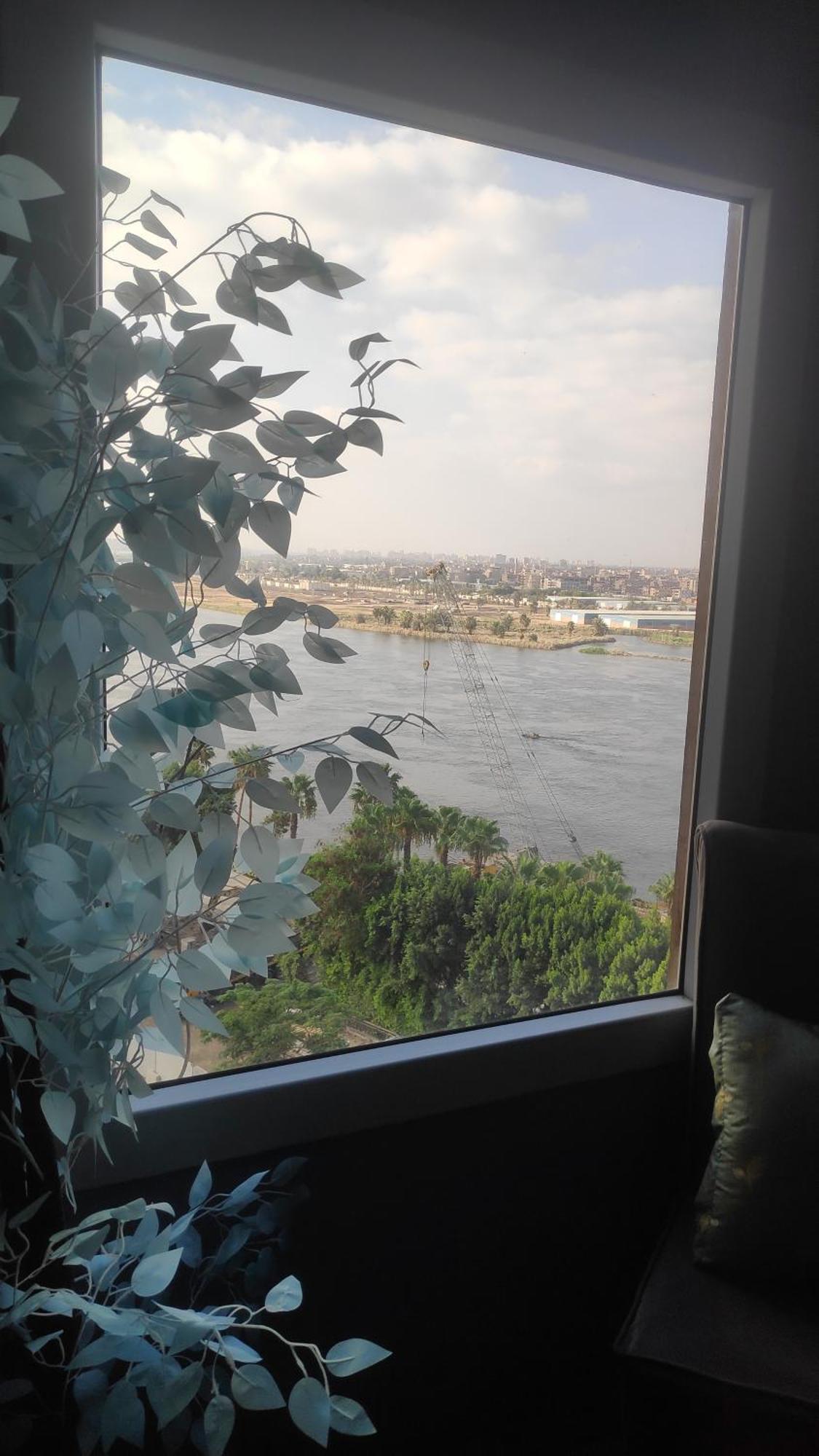 Nile Pyramidal View Apartment Cairo Exterior photo
